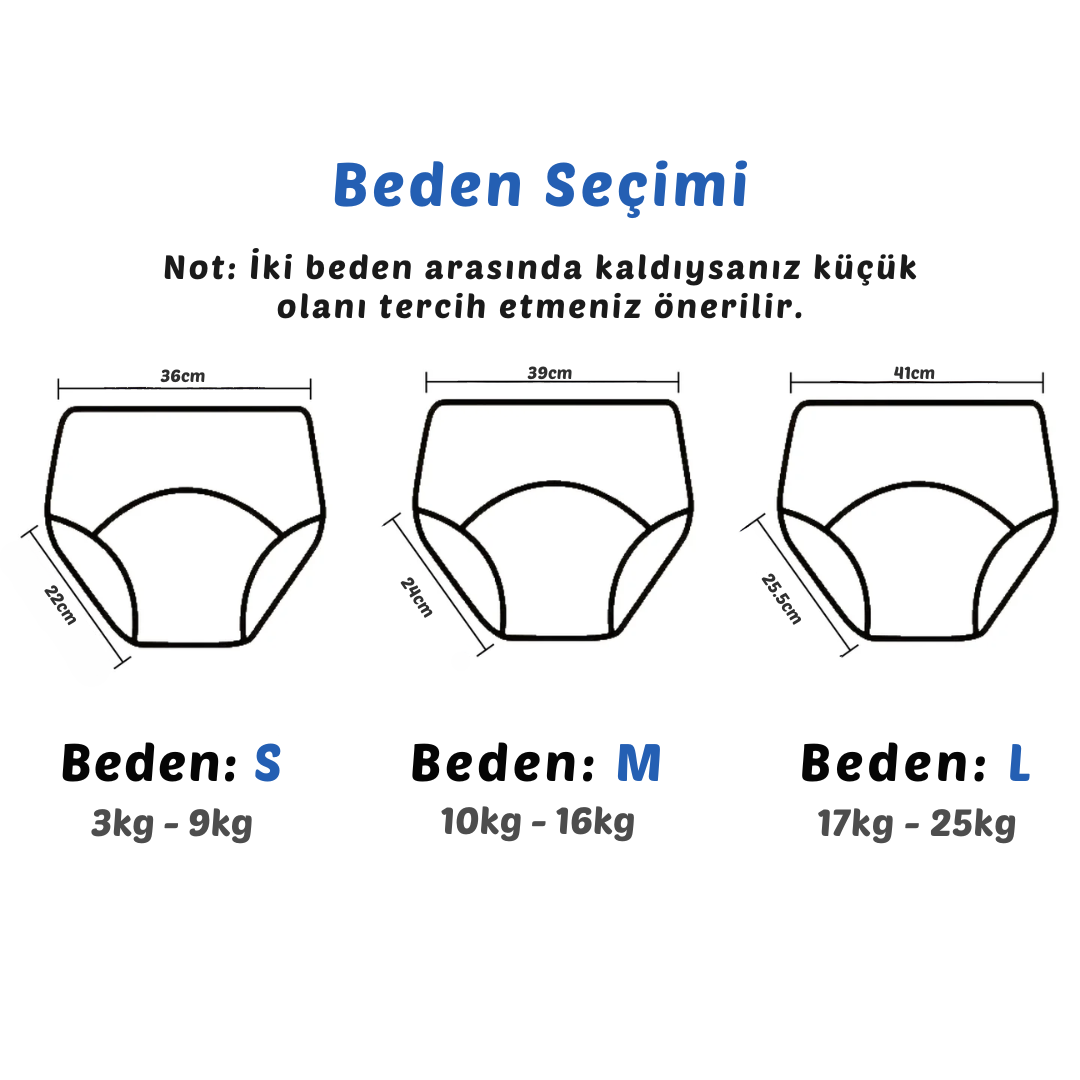 MiniTuvalet® Bez Bırakma Külotu