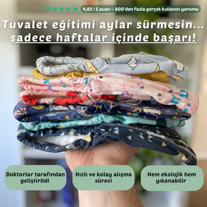 MiniTuvalet® Bez Bırakma Külotu